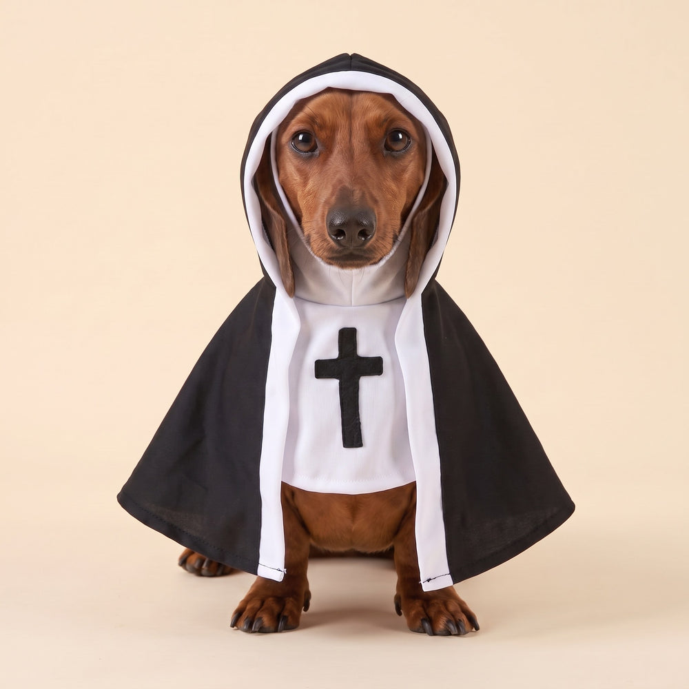Nun costume for dogs and cats
