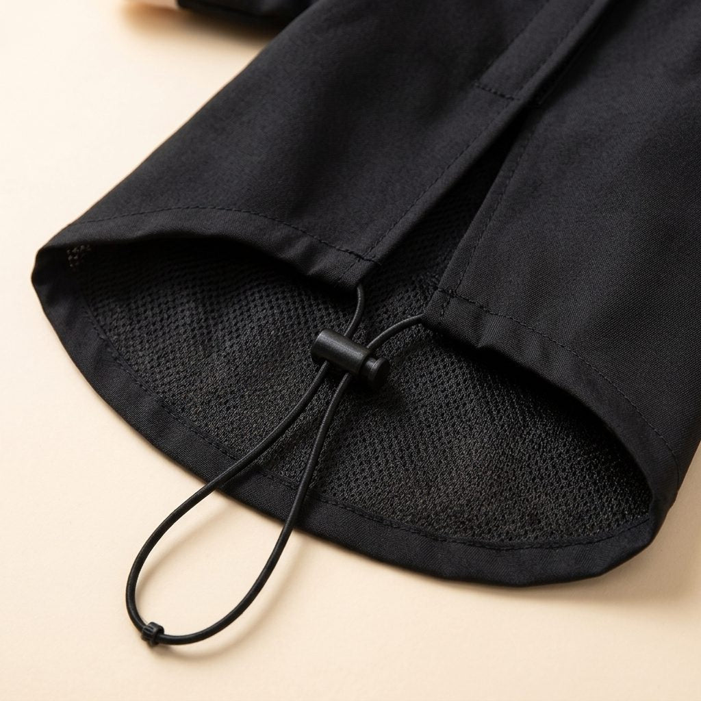 Adjustable closure and breathable lining